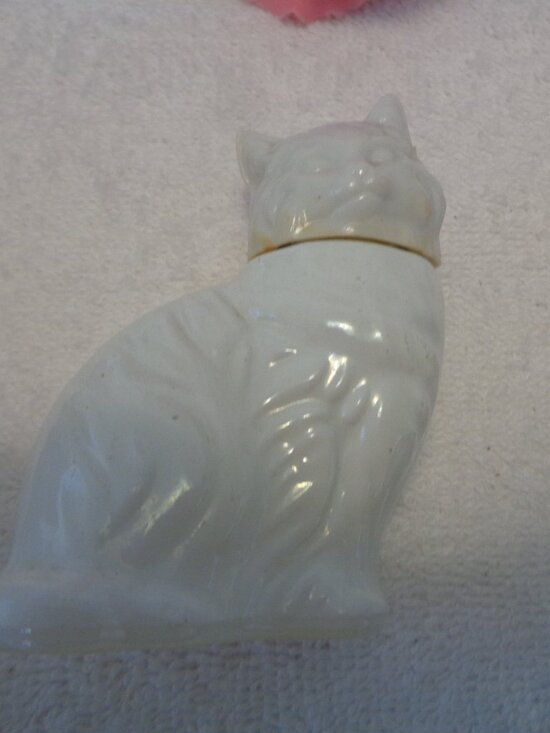 OLD & EARLY HAIRBRUSH VINTAGE CUP 70S PAPERWEIGHT AVON CAT LOOSE RHINE LOT main image 12
